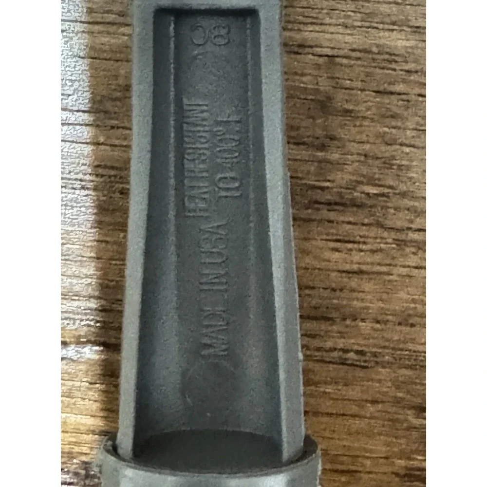 Spatula Nylon Slotted Turner Flipper Heat Resistant 400 USA‎ Made Grey Teal